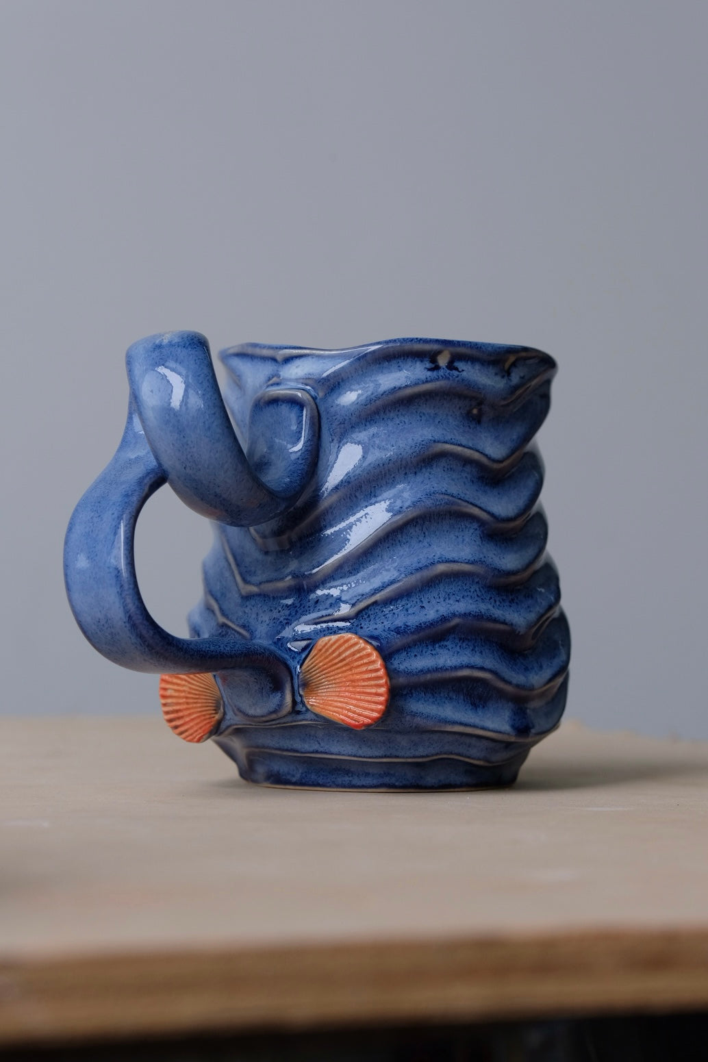 'Surface Blue' Seabed Mug