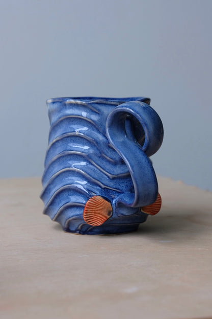 'Surface Blue' Seabed Mug