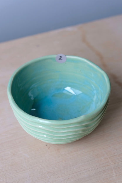 Mint Green Seabed Cereal Bowl (2)