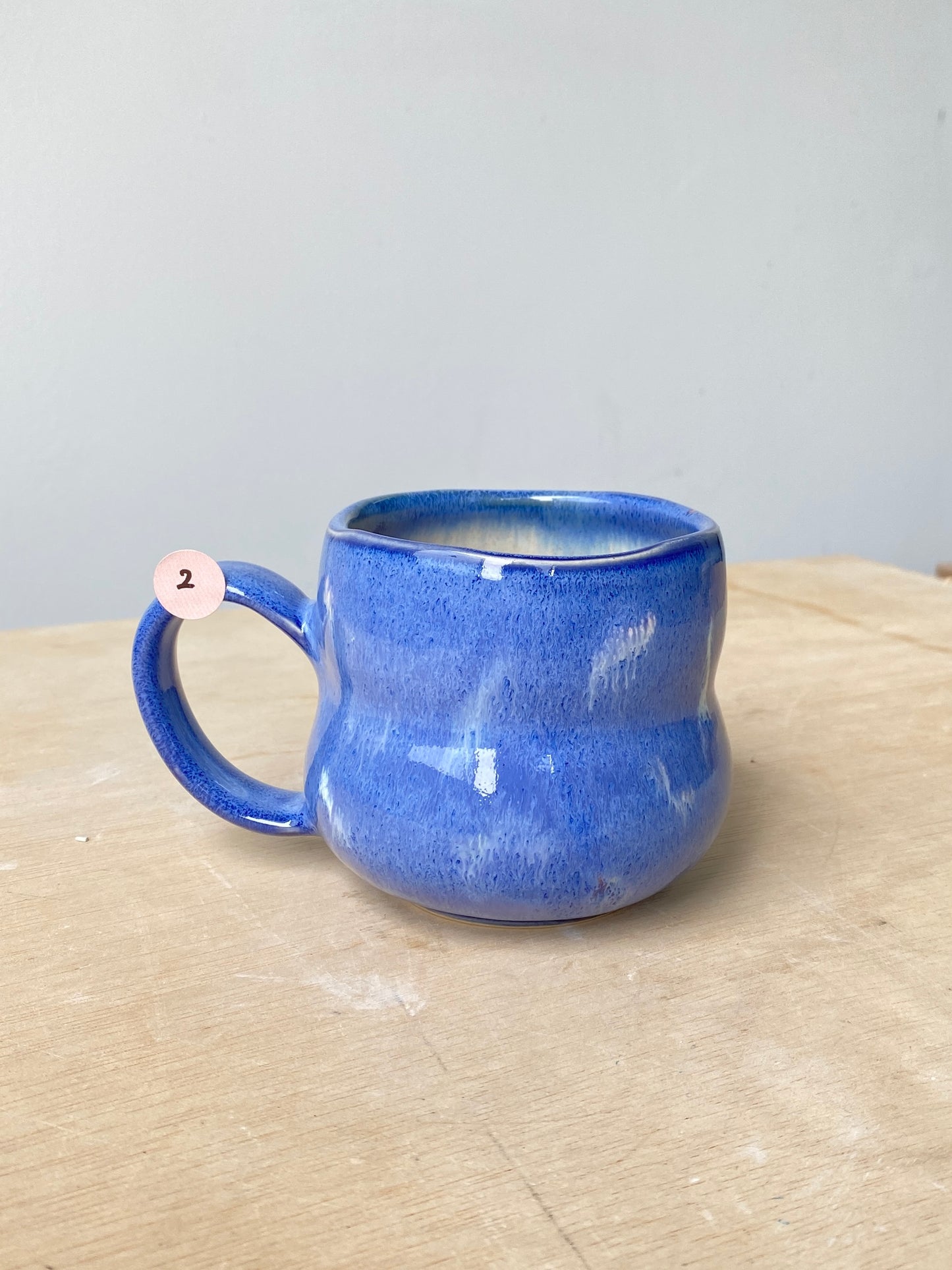 'Blue Specks' Normie Mug (2)