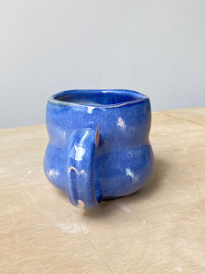 'Blue Specks' Normie Mug (2)