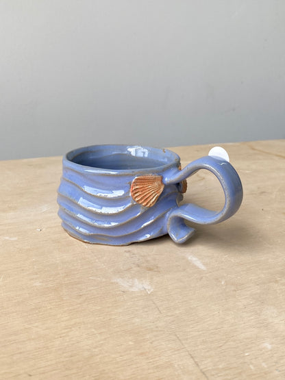 'Surface Blue' Toasted Seabed Coffee Mug (2)